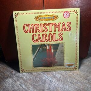 Golden Hour Christmas Carols Vinyl Record - Cream